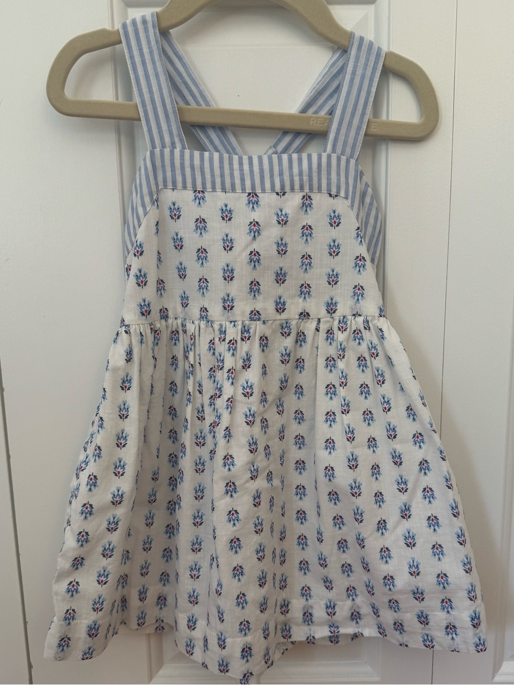GAP Beautiful Toddler Sun Dress Blue and White